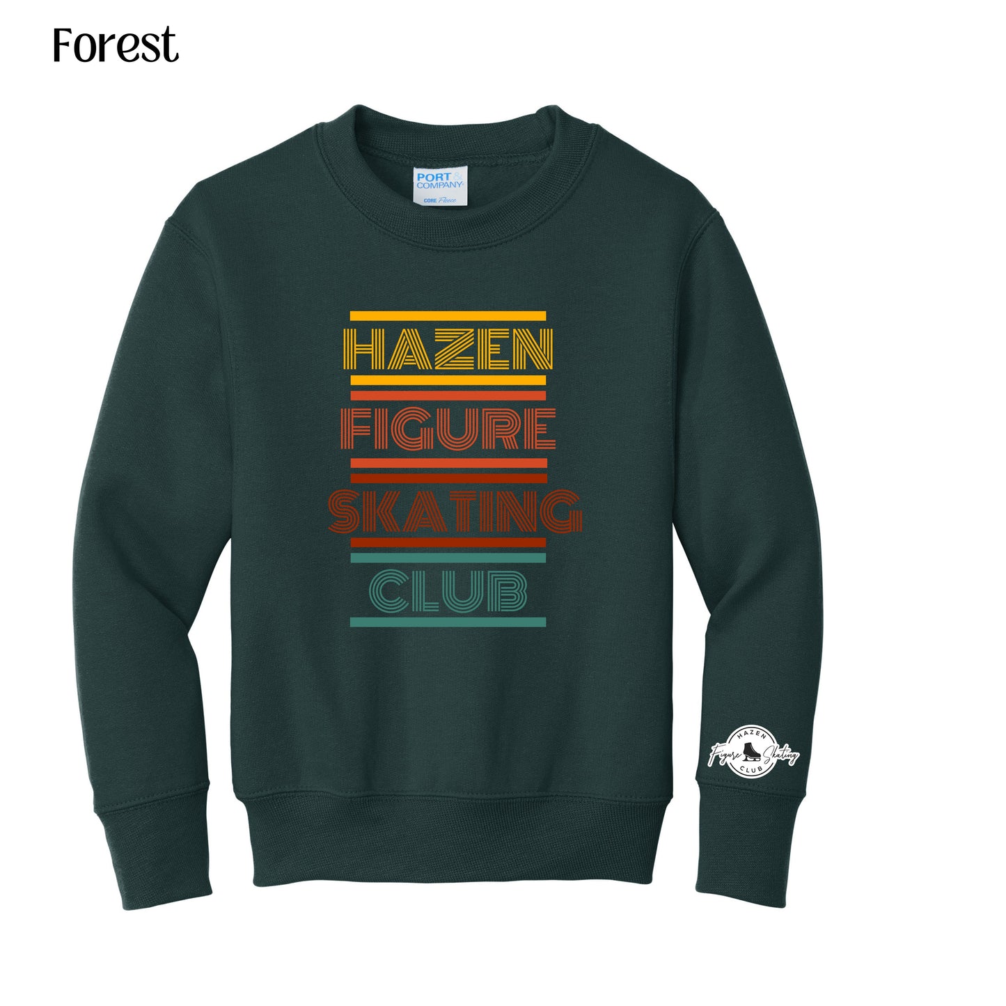 37 - Youth Crewneck HFSC Color Wording