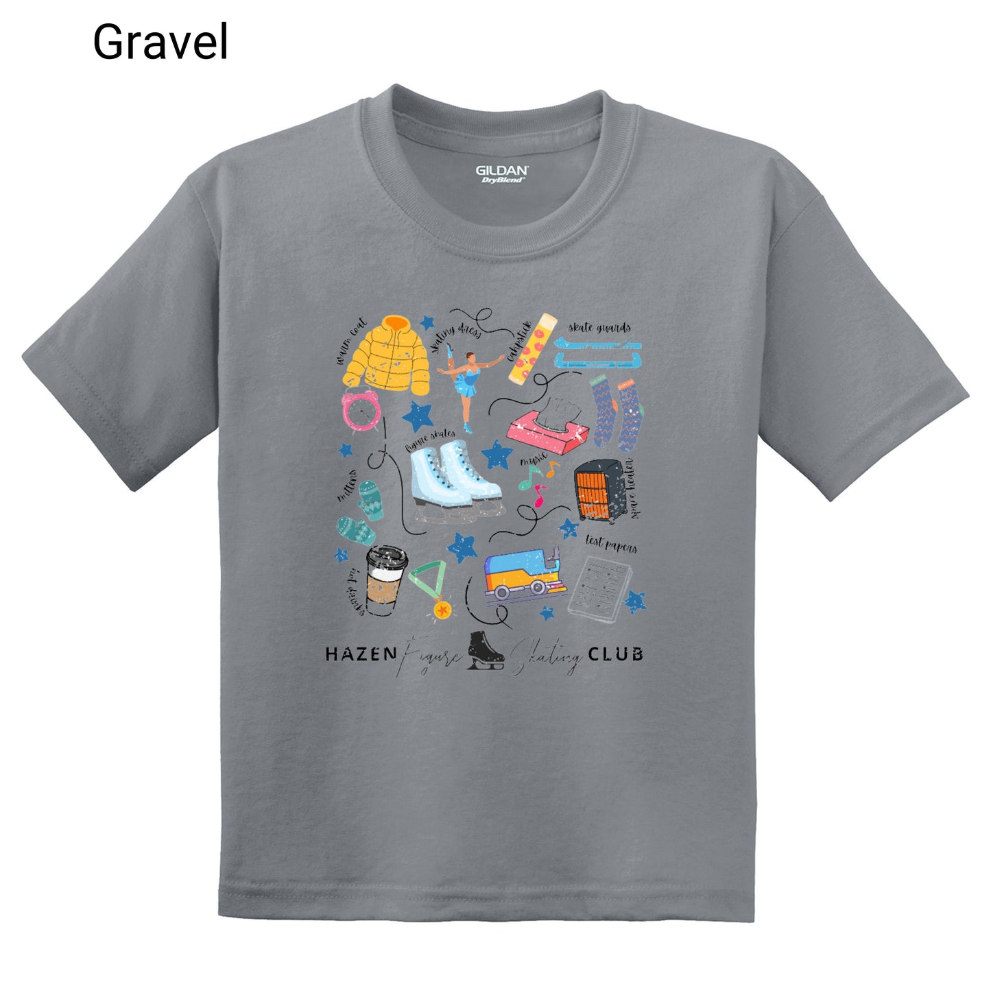 0036 - Youth T-shirt Graphic Skate Design