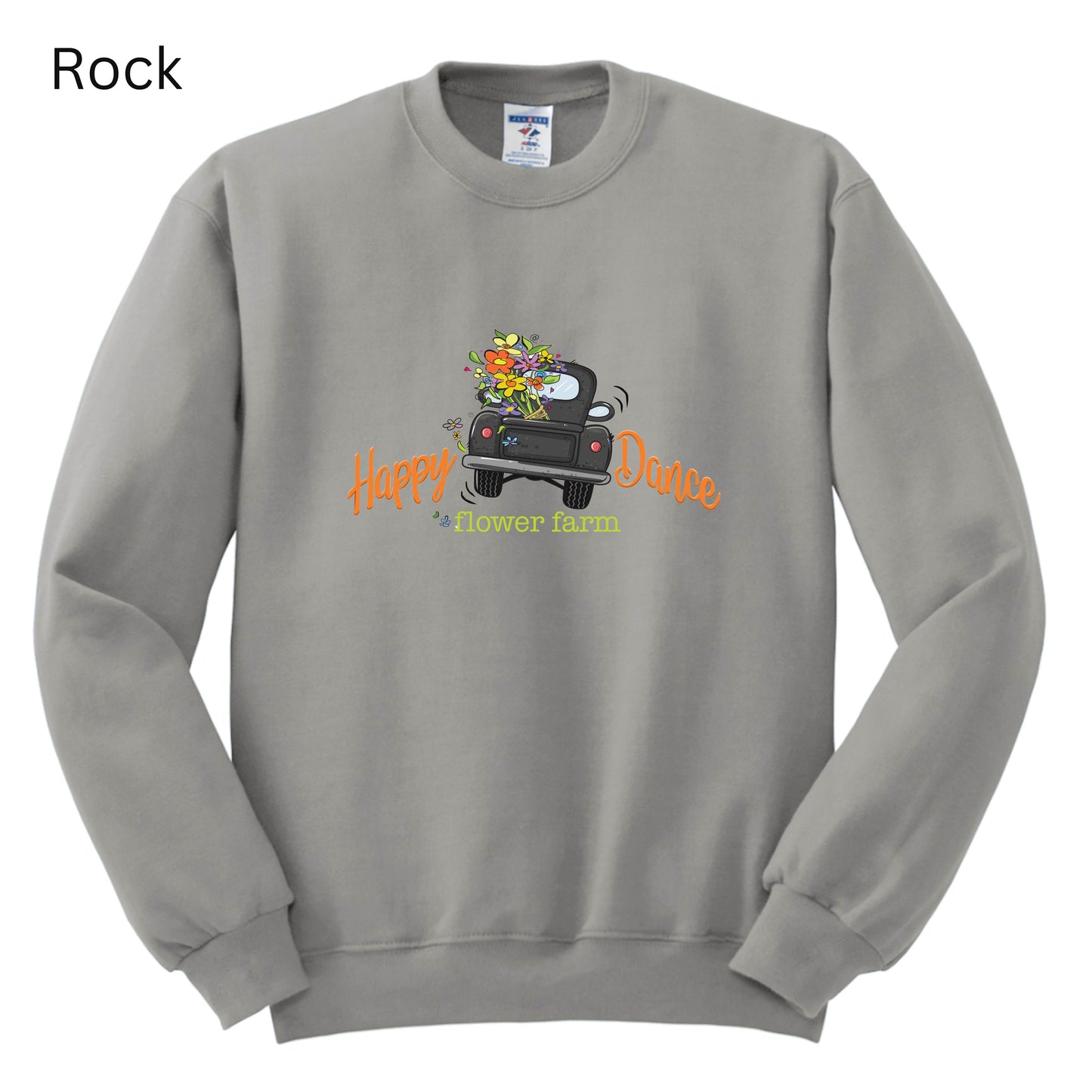 151 - Happy Dance Flower Farm Crewneck Sweatshirt