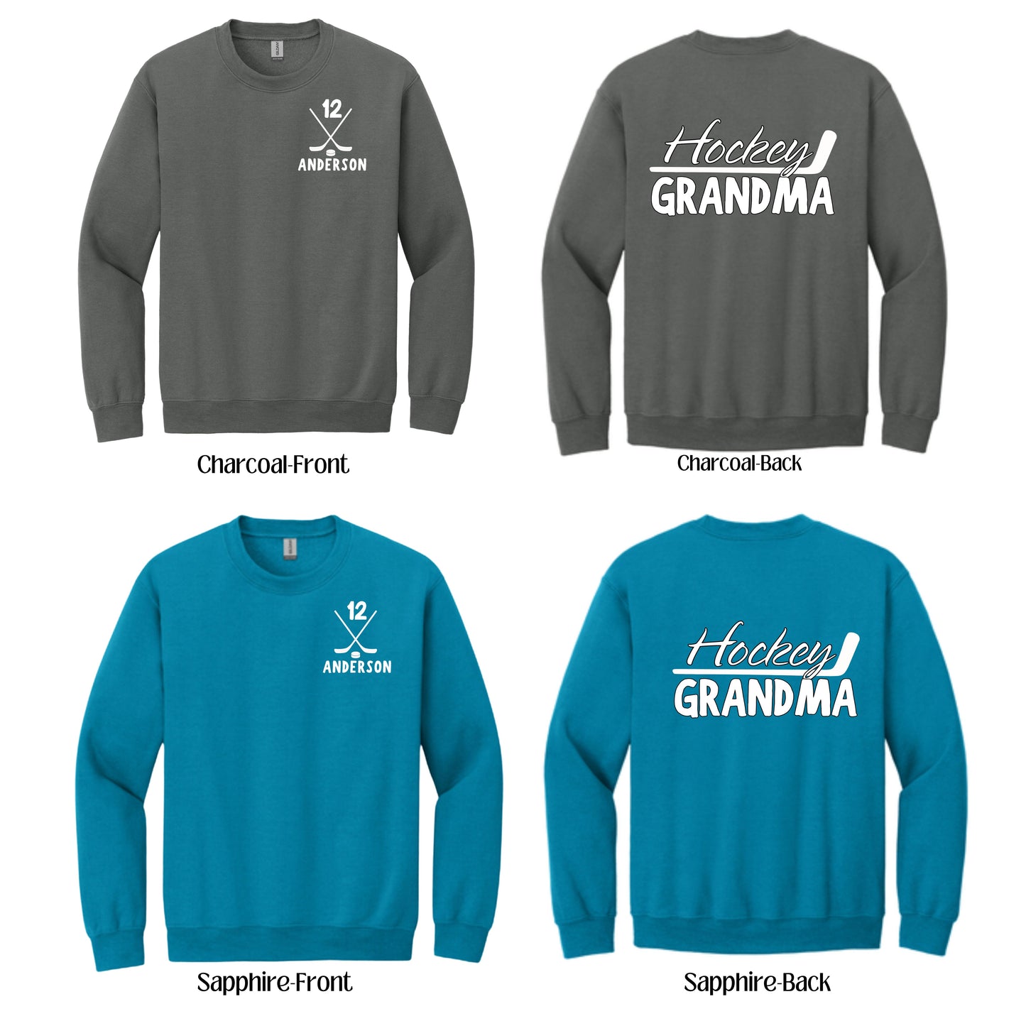 65 - Grandma Hockey Crewneck