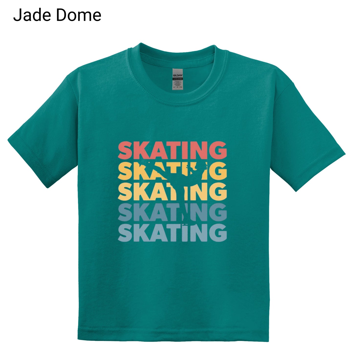 033 - Youth T-Shirt Skating x5