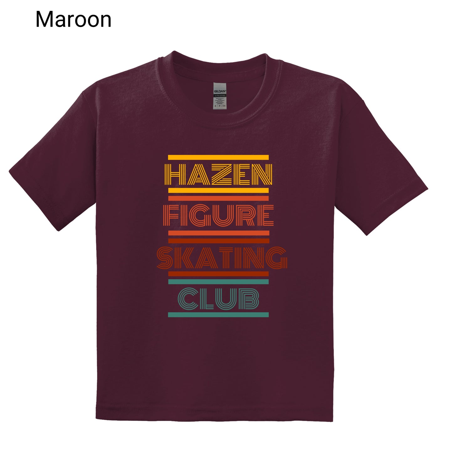 31 - Youth T-shirt HFSC Colored Words