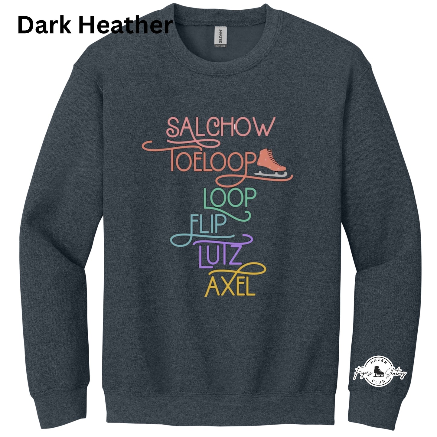 15B- Adult crewneck skating moves design