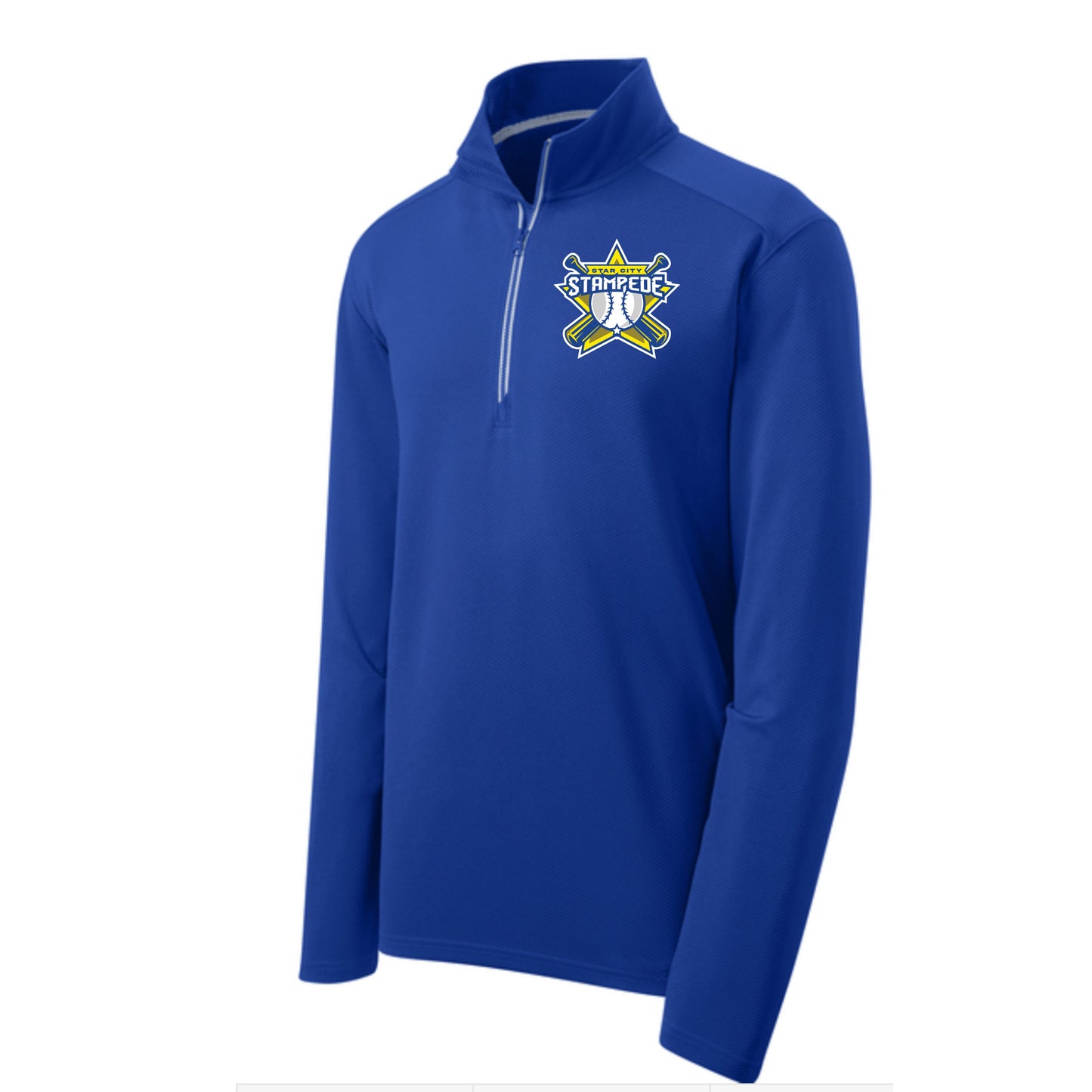 283 - Velva Baseball Logo 1/4 Zip