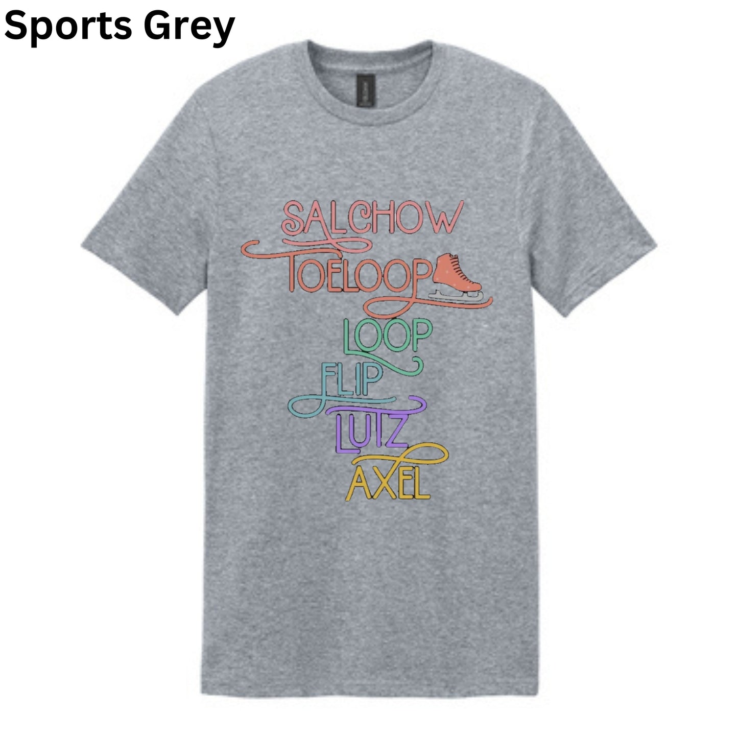 5 - Adult T-Shirt - Skating Moves