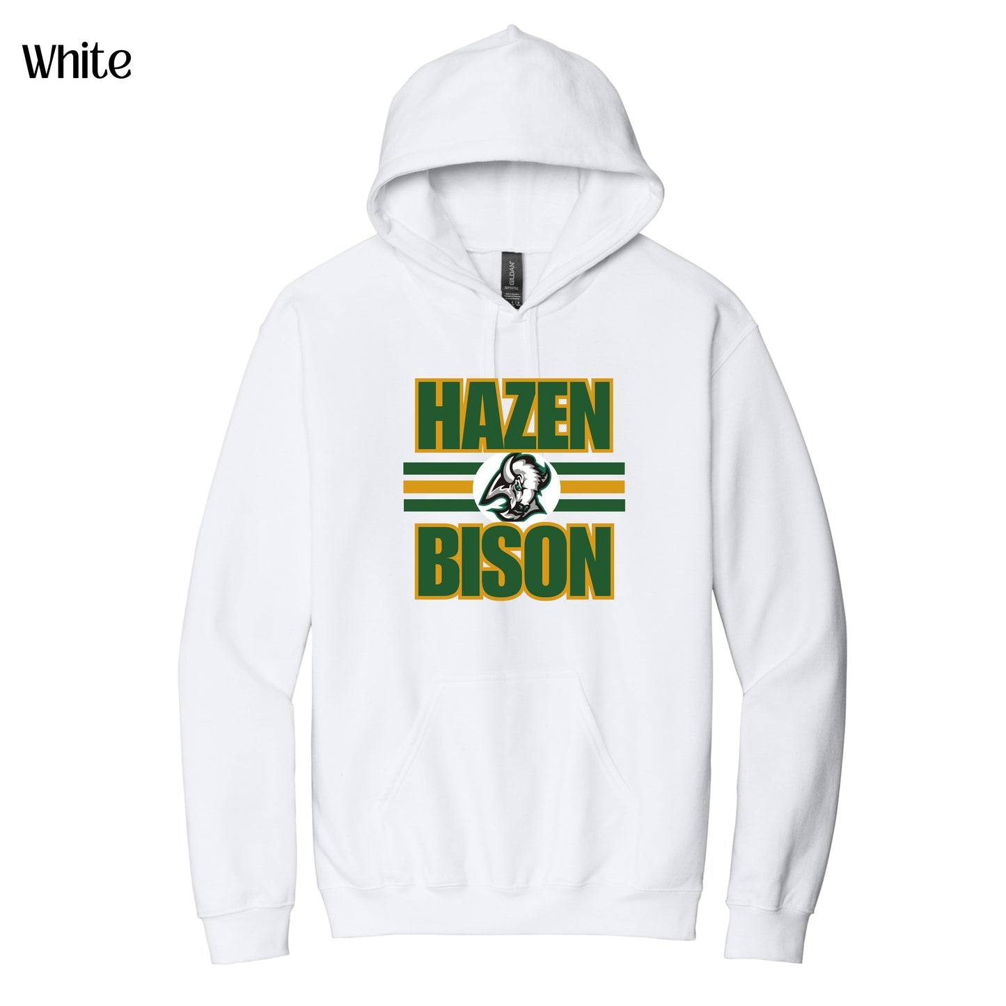 87 - Hazen Bison with logo
