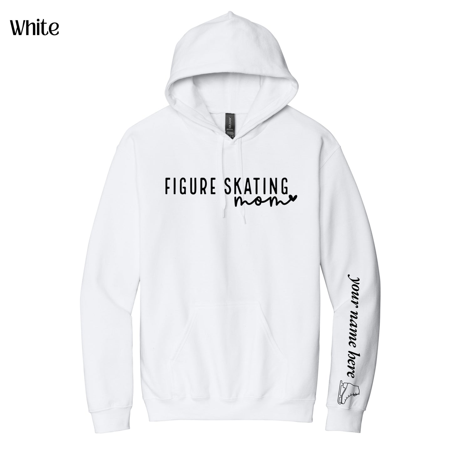19 - Adult Hoodie Skating Mom