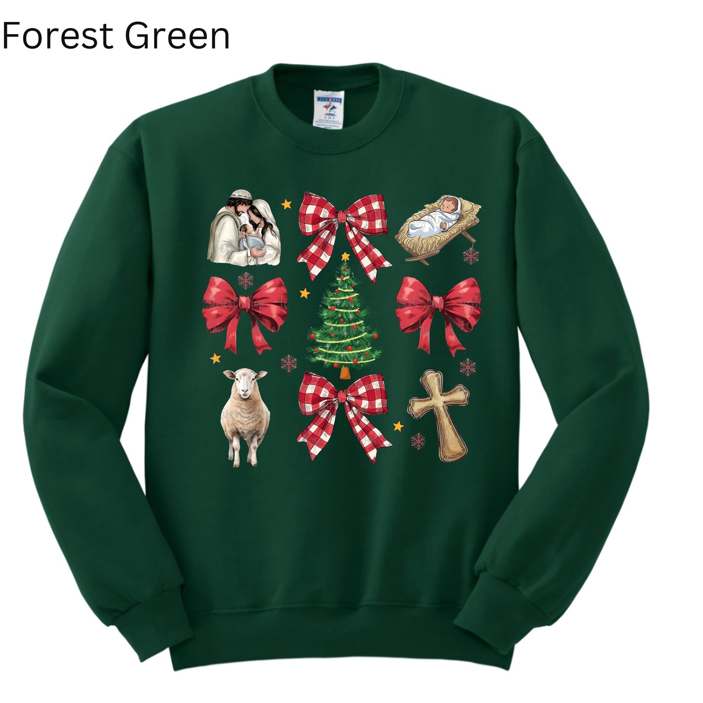 0089 - Christmas x 9 Crewneck Sweatshirt