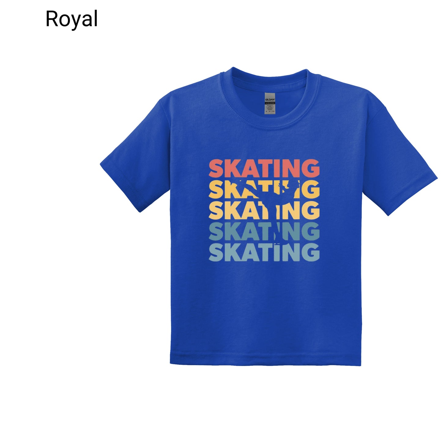 033 - Youth T-Shirt Skating x5