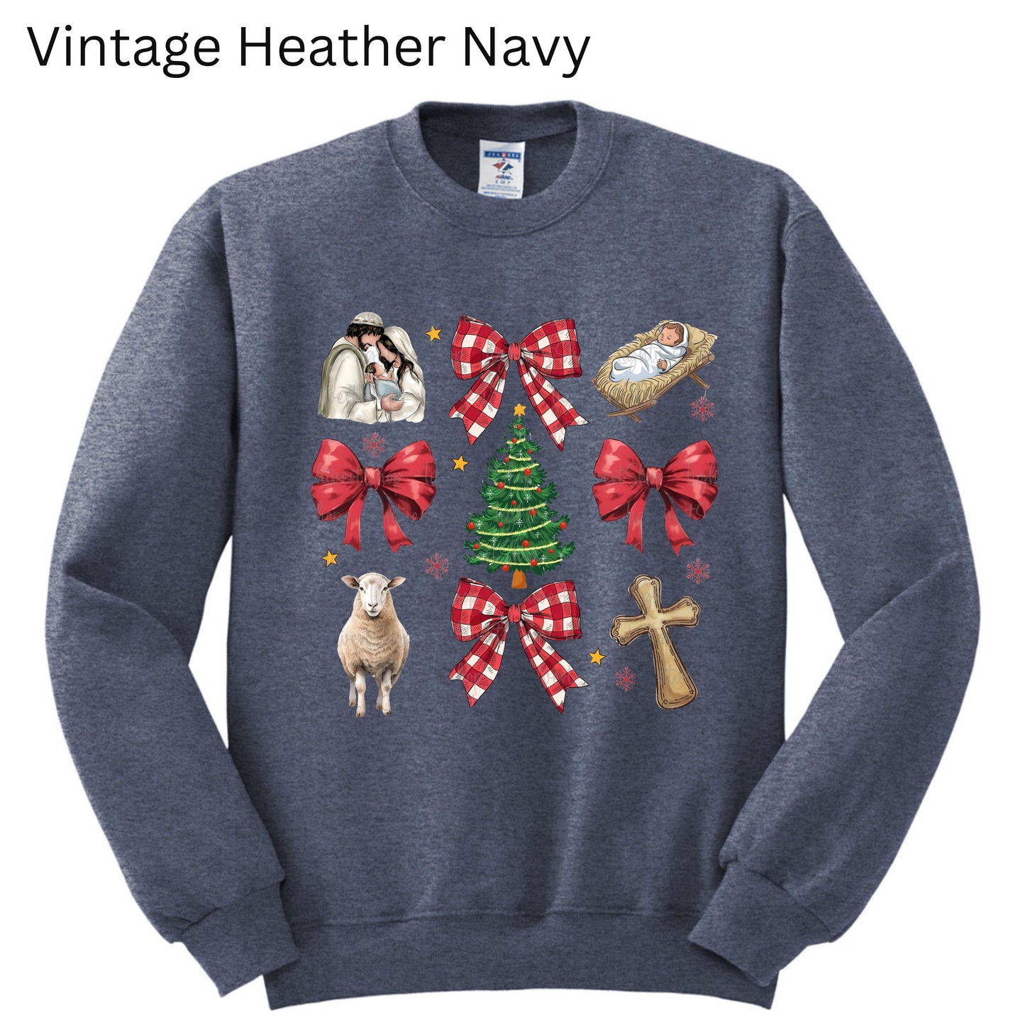 0089 - Christmas x 9 Crewneck Sweatshirt