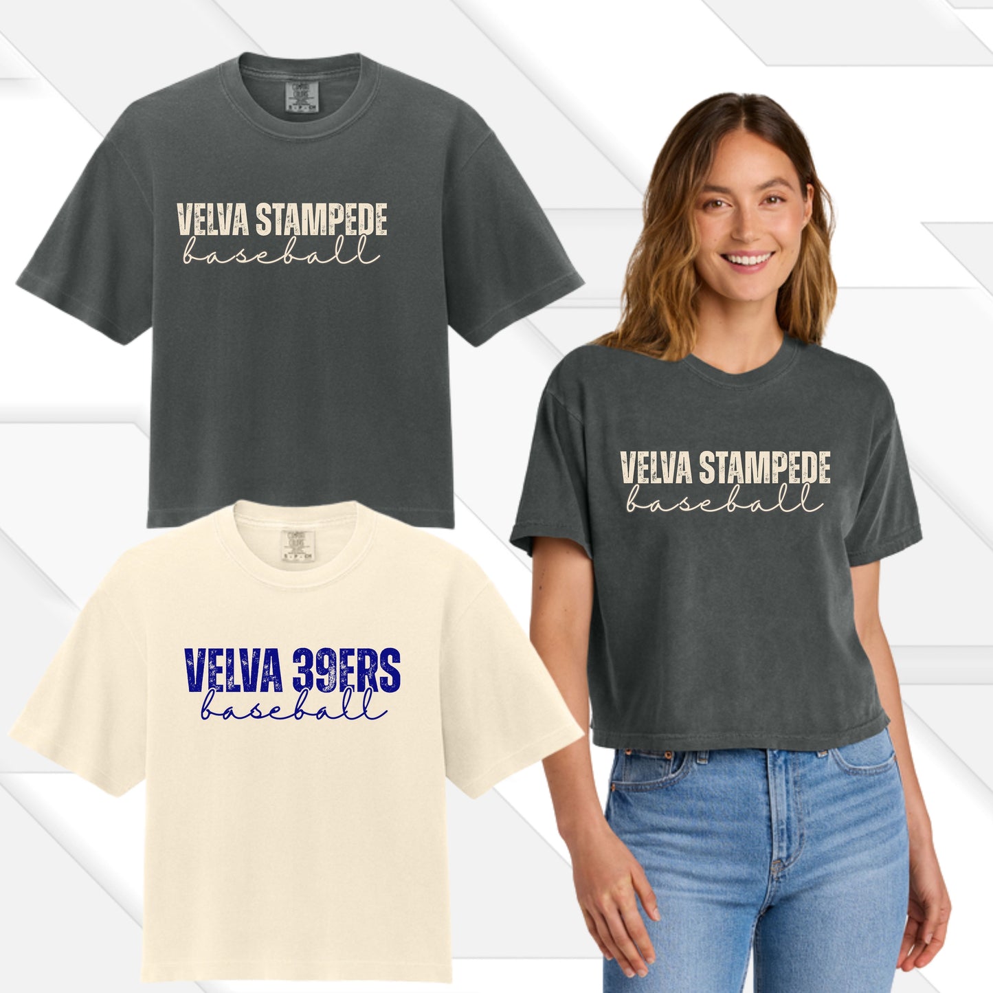 1049 - Velva Comfort Color Women's Boxy Tshirt