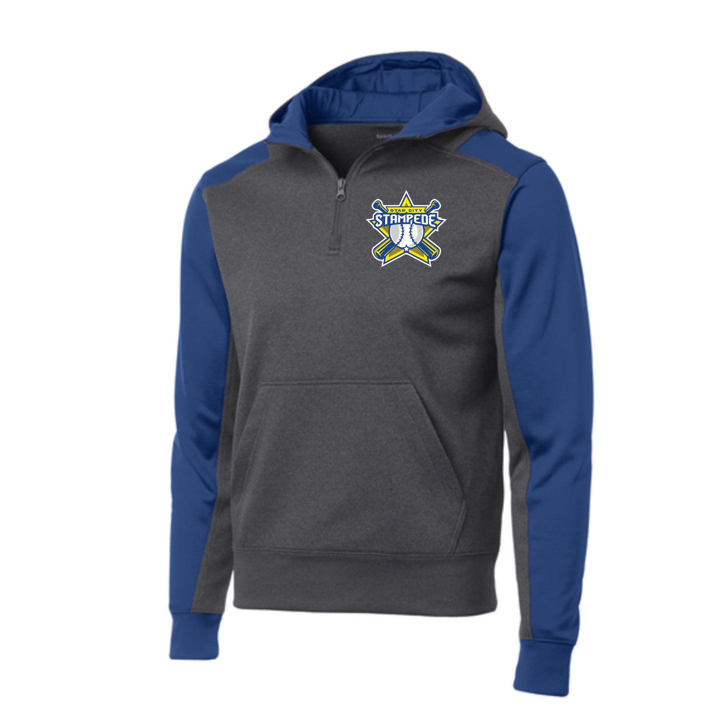 288 - Velva Baseball Logo 1/4-Zip Sweatshirt