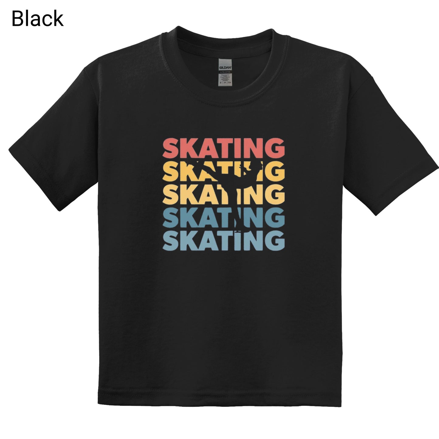 033 - Youth T-Shirt Skating x5