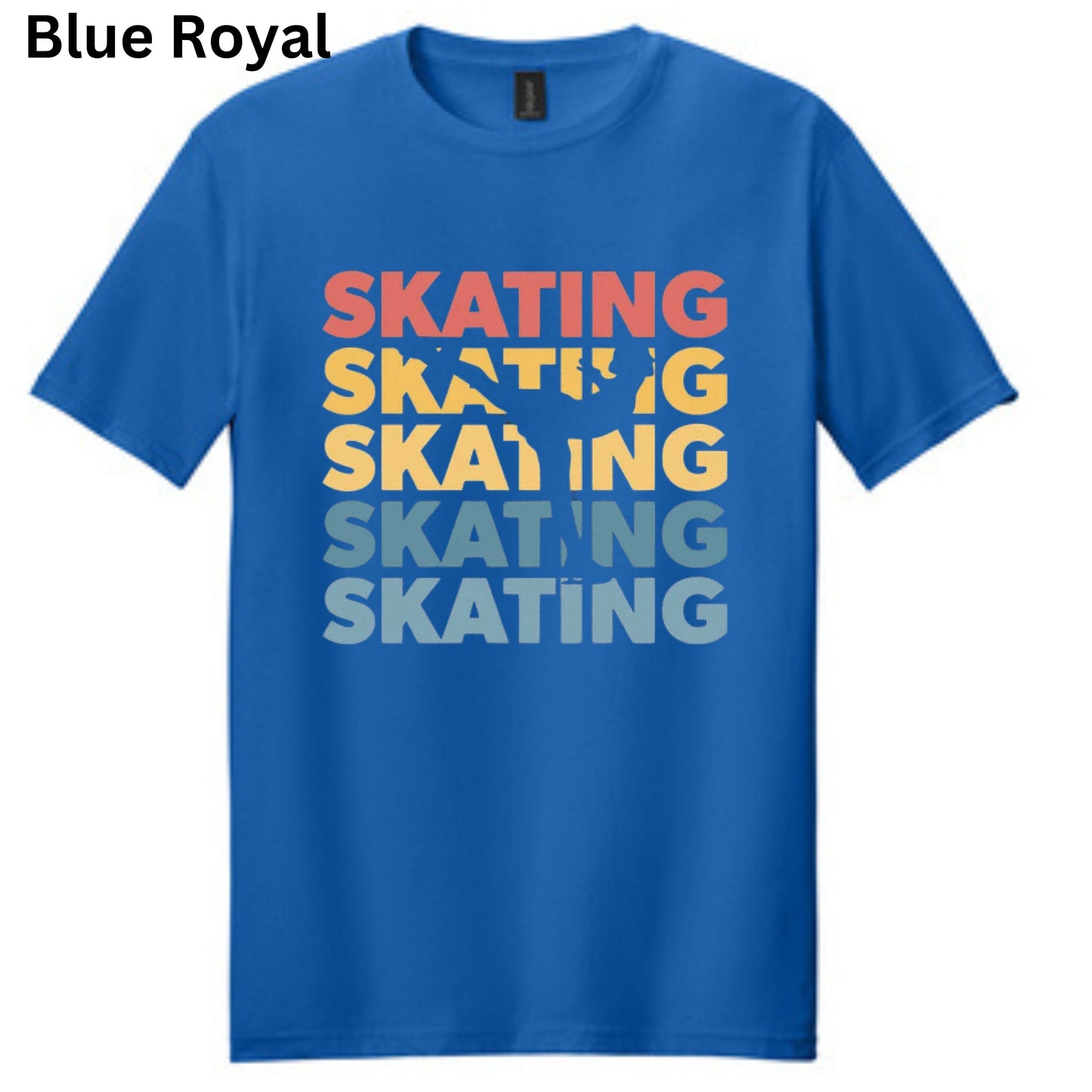 006 - Adult T-Shirt - SKATING x5