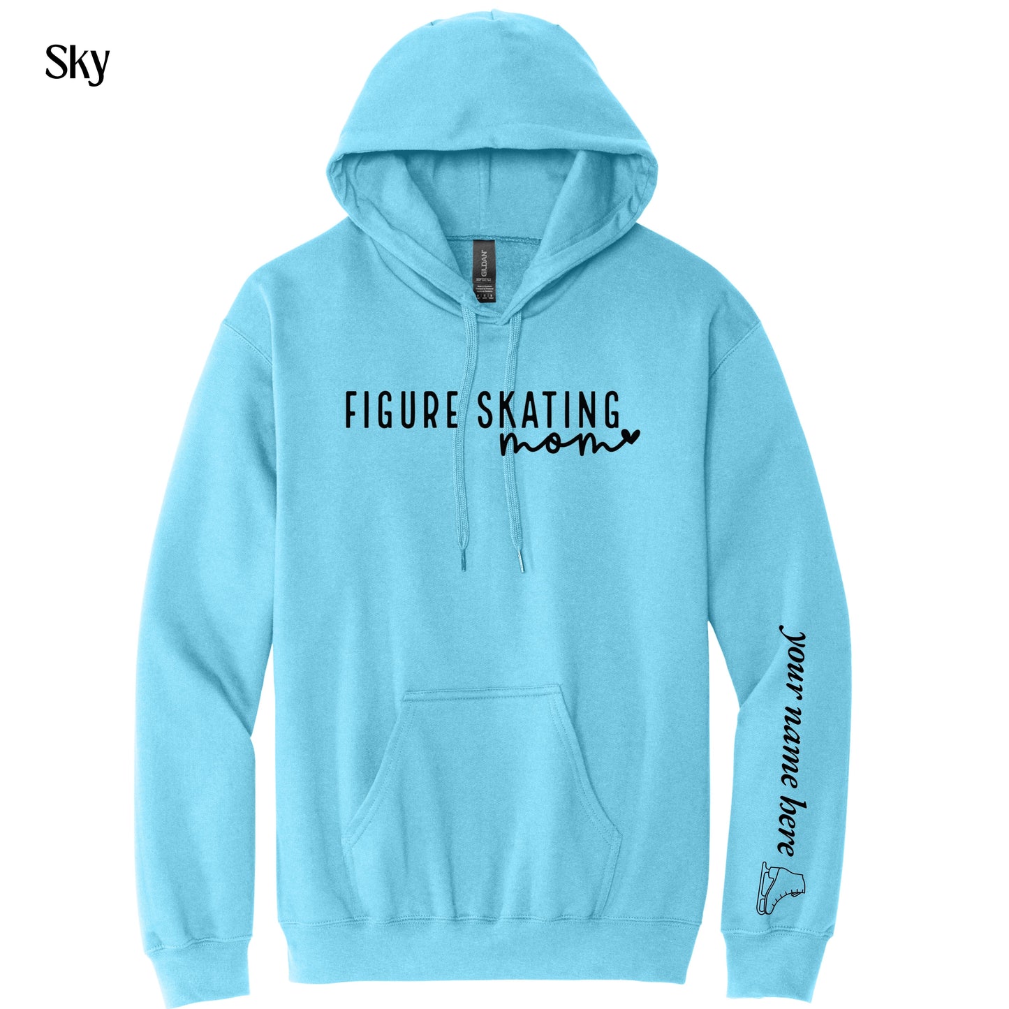 19 - Adult Hoodie Skating Mom