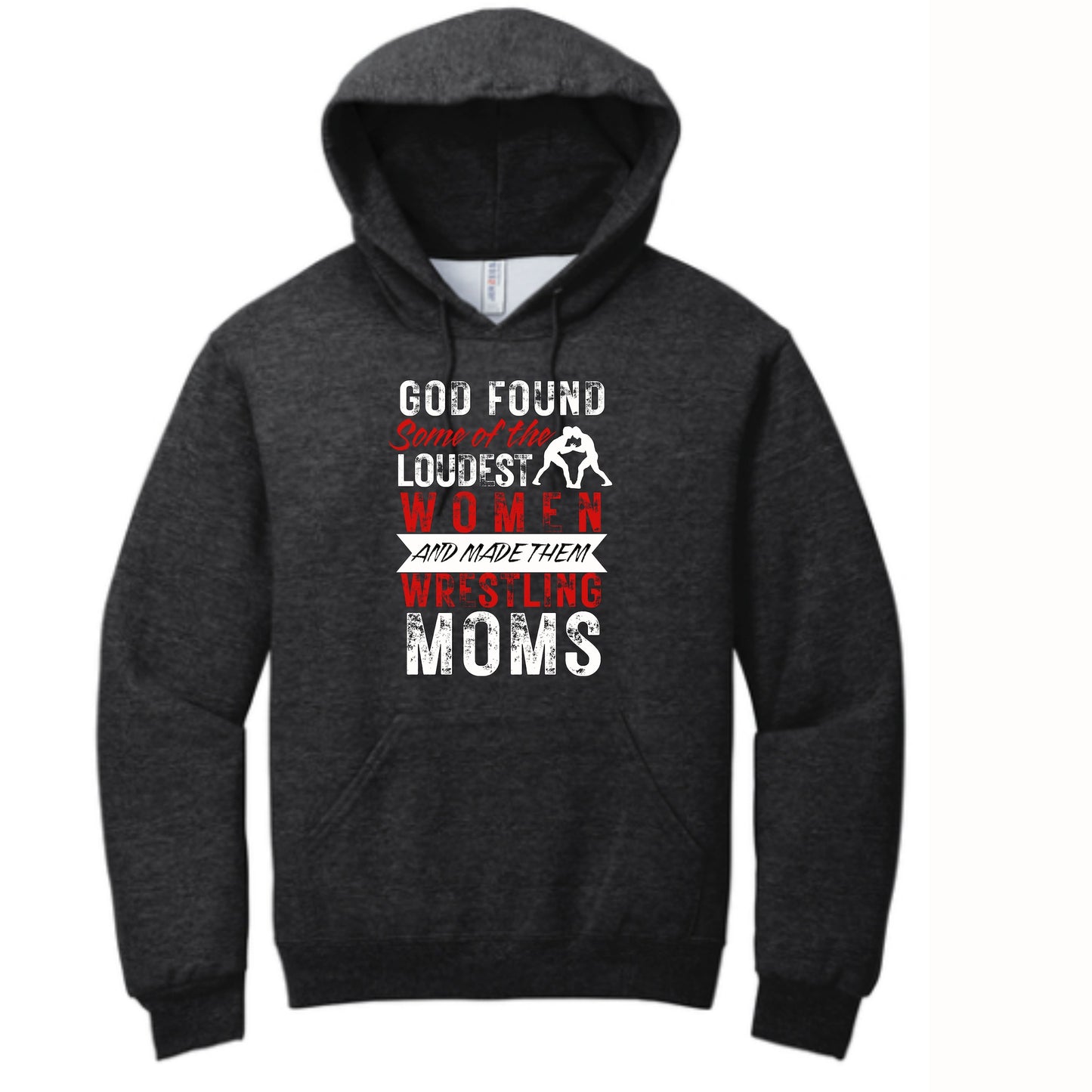 162 - Wrestling Mom Hoodie