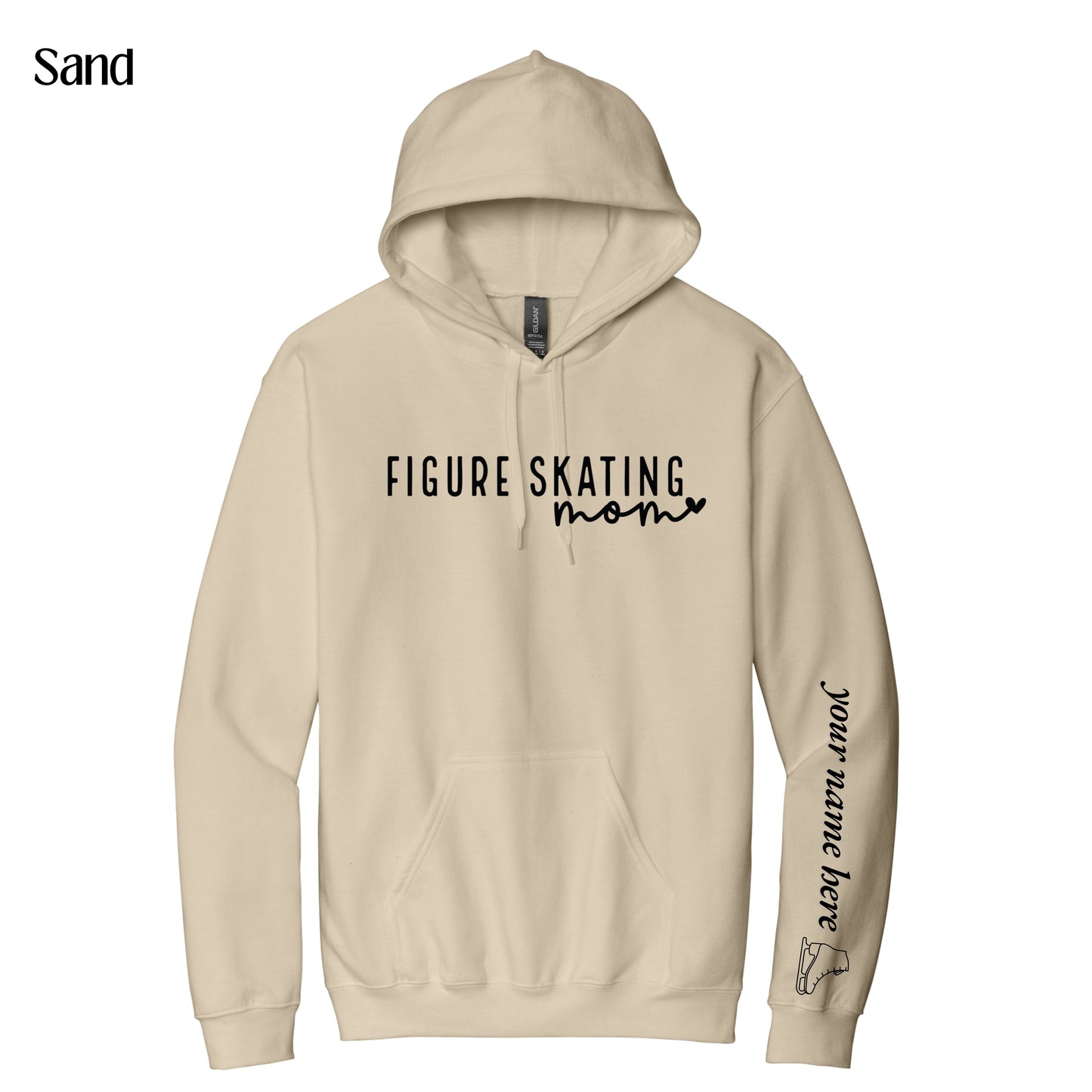 19 - Adult Hoodie Skating Mom