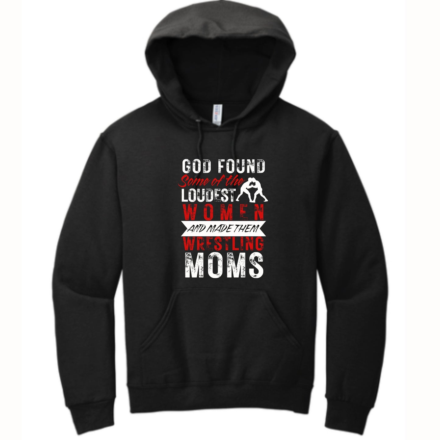 162 - Wrestling Mom Hoodie