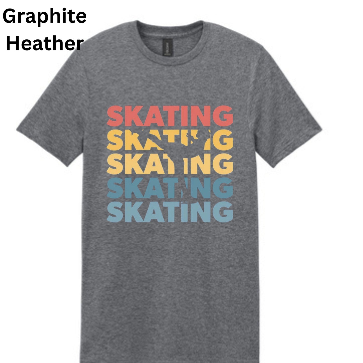 006 - Adult T-Shirt - SKATING x5