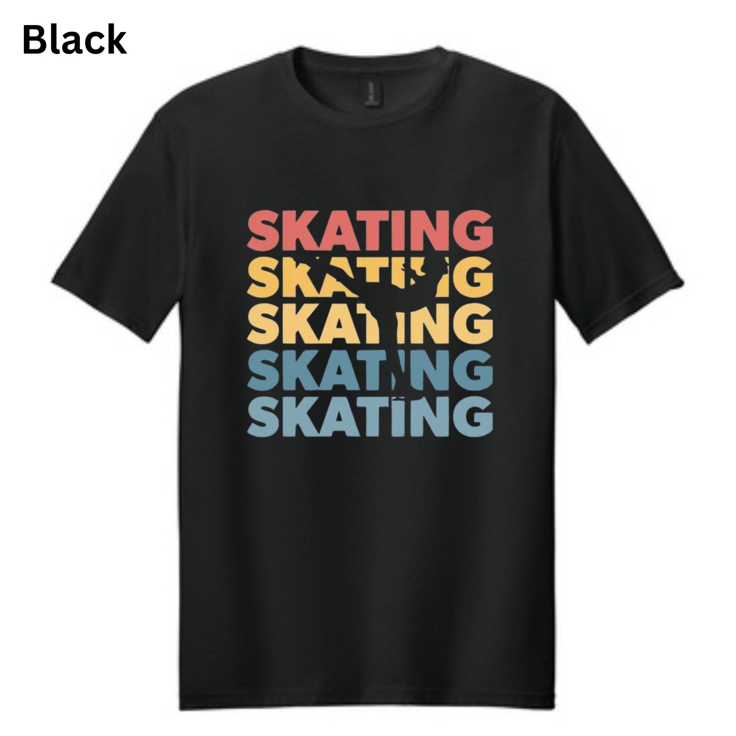 006 - Adult T-Shirt - SKATING x5