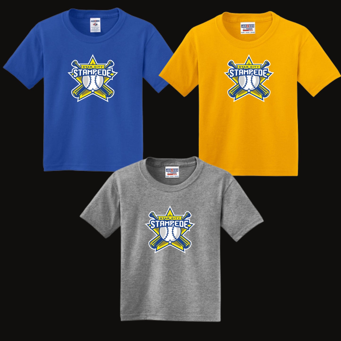 287 - Velva Baseball Logo Youth T-Shirt