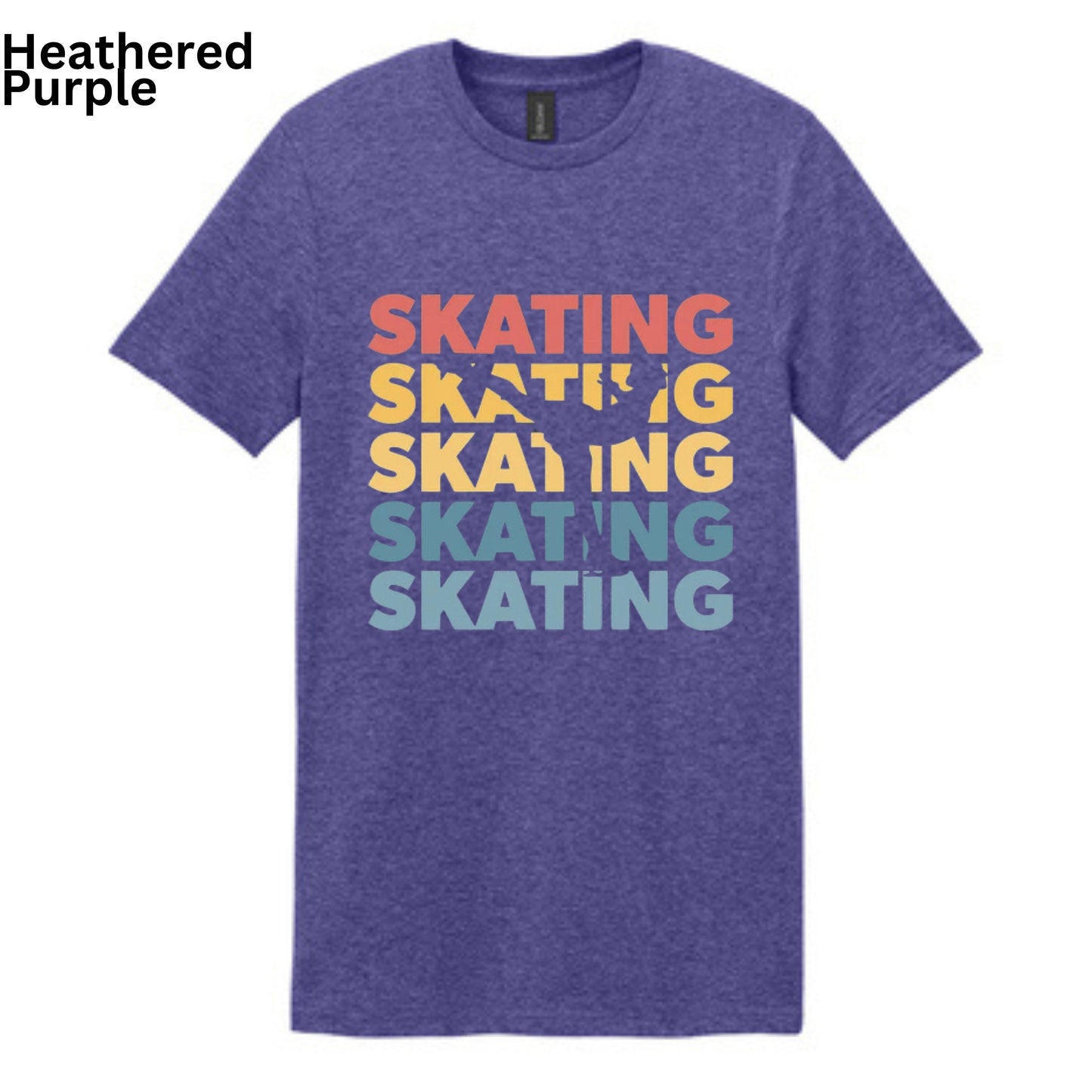 006 - Adult T-Shirt - SKATING x5