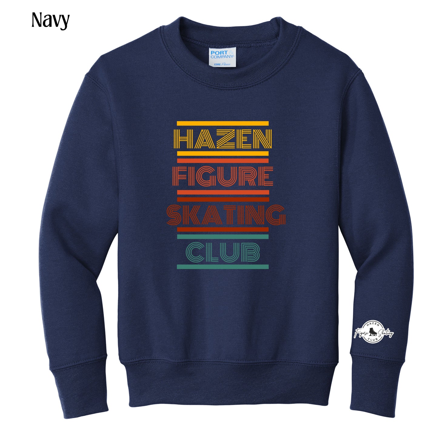 37 - Youth Crewneck HFSC Color Wording
