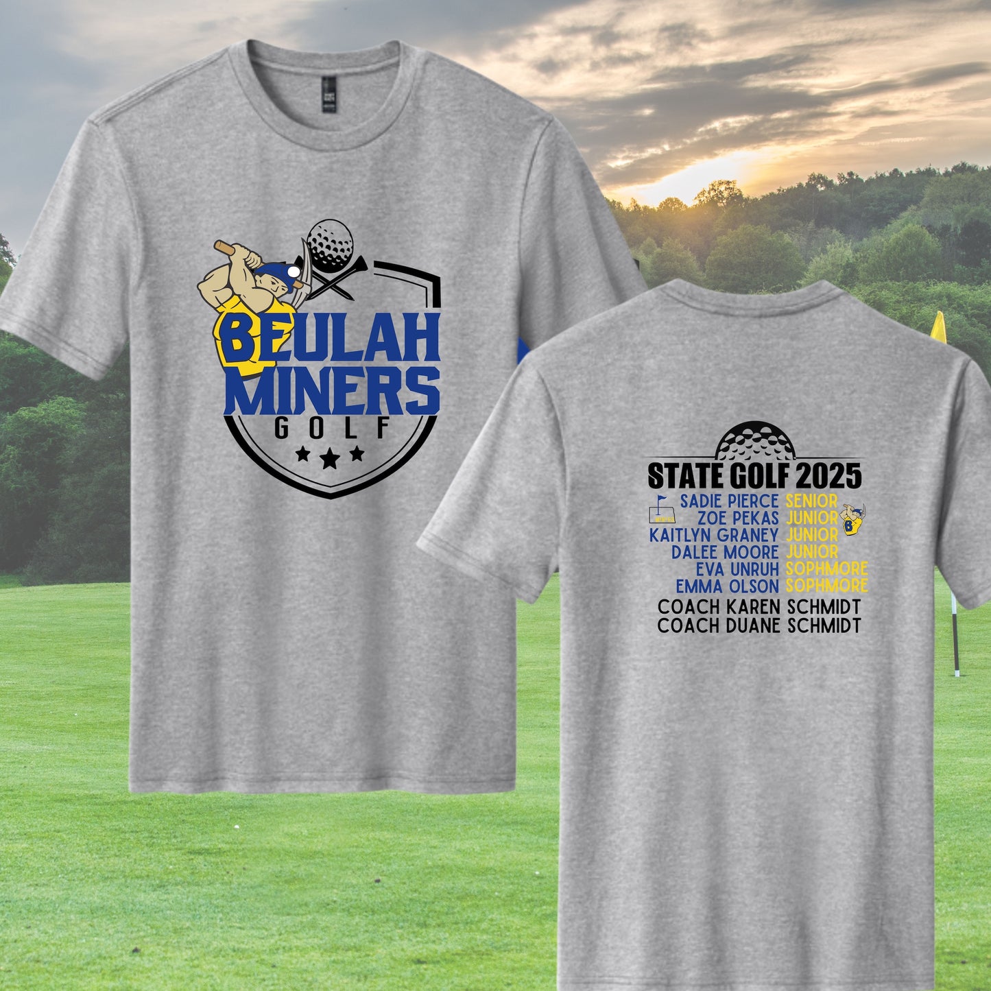 2025 Beulah Girls State Golf - Style 2