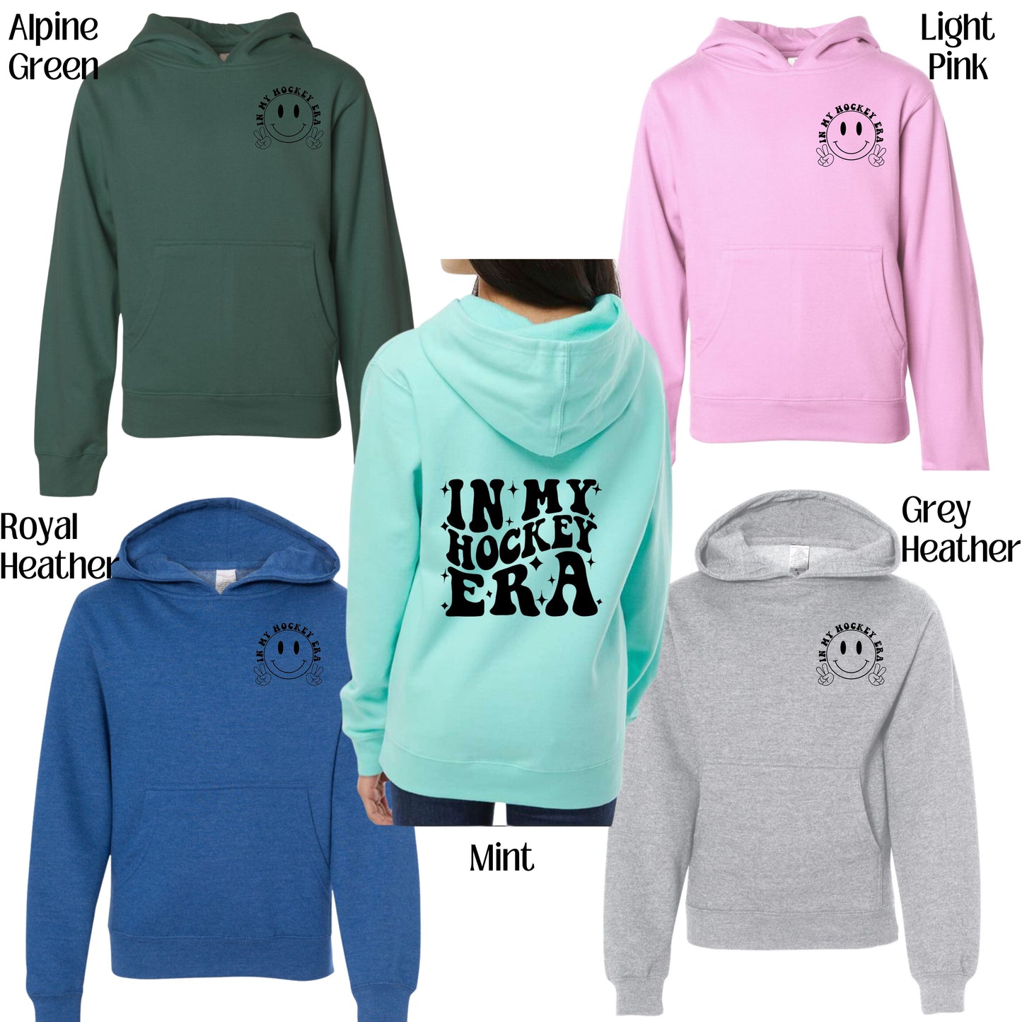 62 - YOUTH Hockey Era Hoodie Sweatshirt