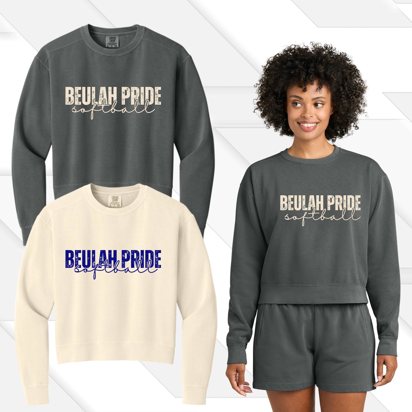 1037 - Pride Comfort Color Mid-Length Crewneck Sweatshirt