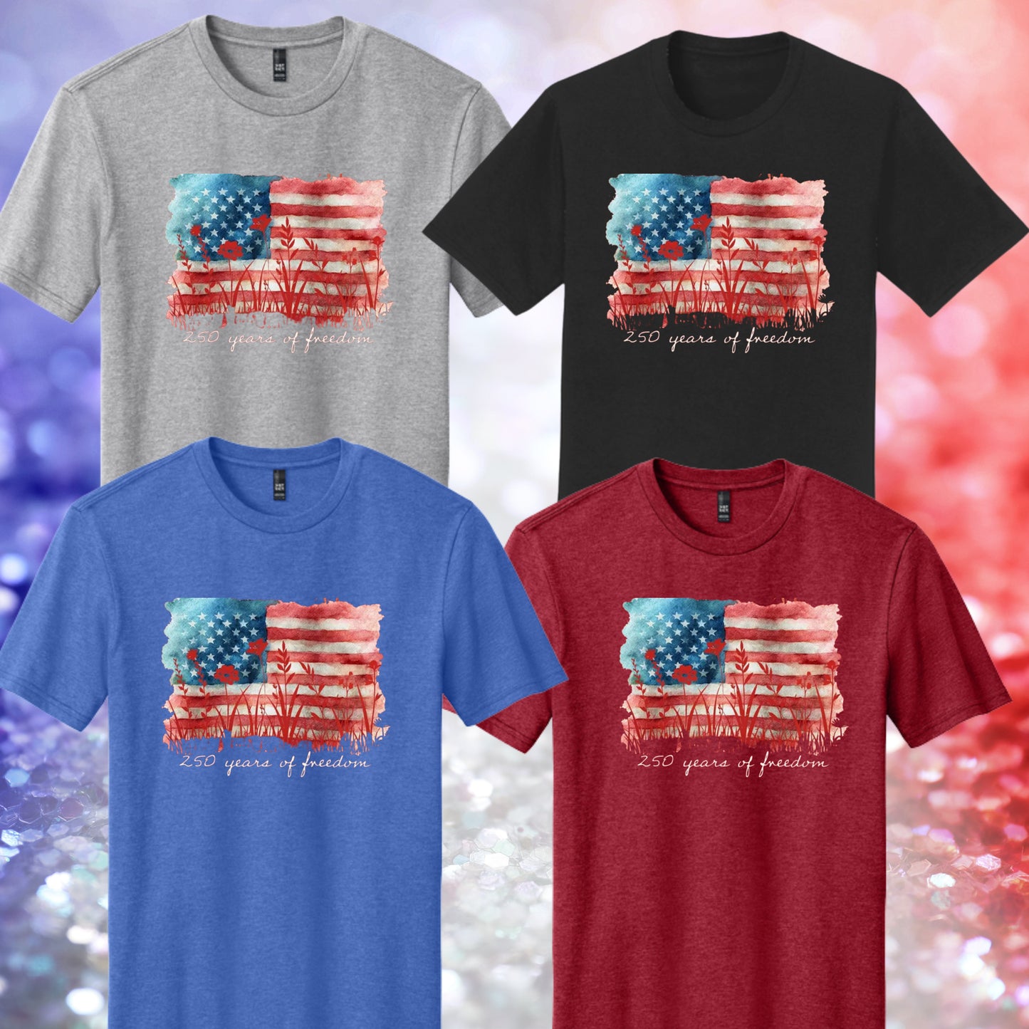 1070 - 250 Years of Freedom Tshirt