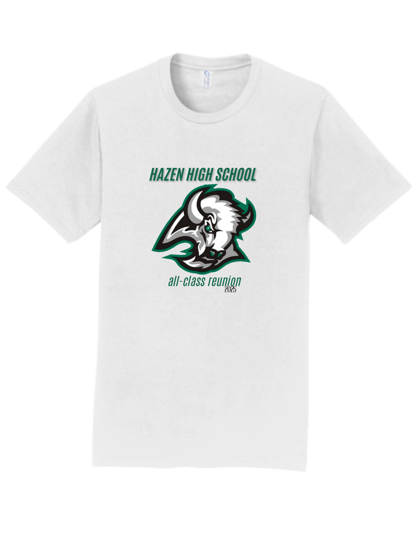 36- Bison Logo Hazen High School Reunion
