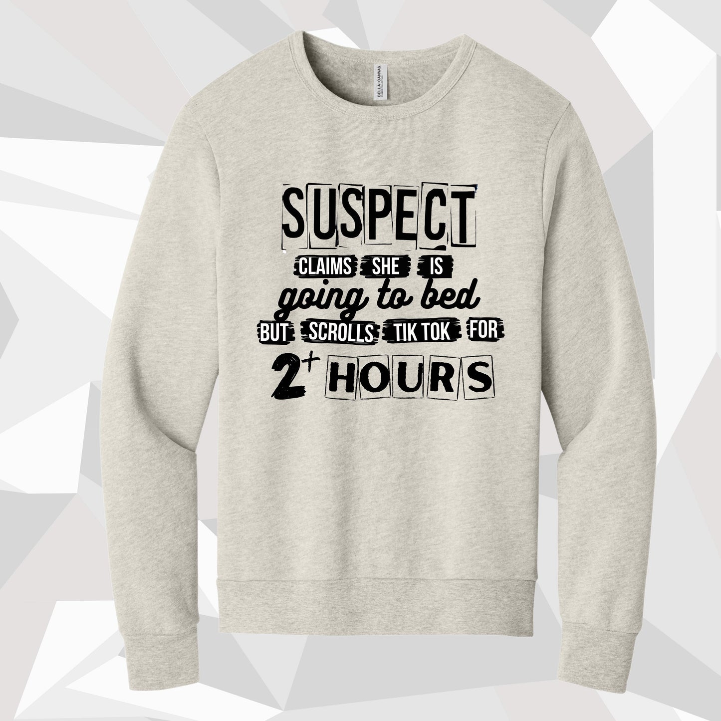 134 - SUSPECT Crewneck Sweatshirts