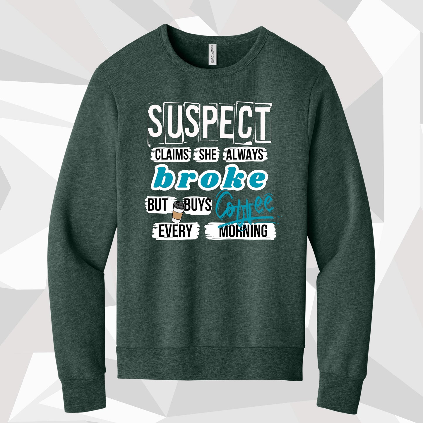 134 - SUSPECT Crewneck Sweatshirts