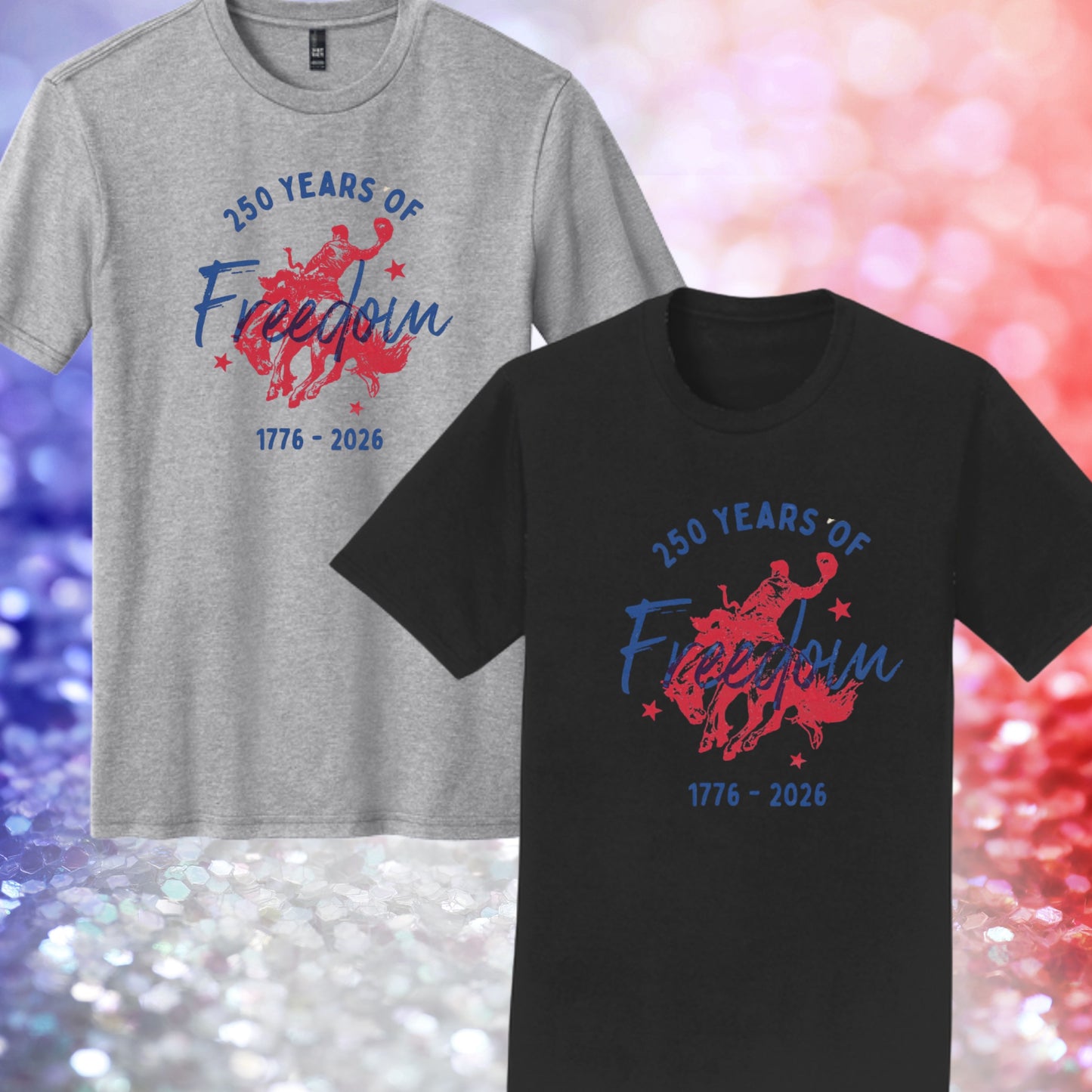 1077 - Rodeo Freedom T-shirt