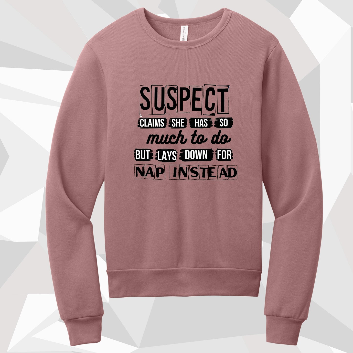 134 - SUSPECT Crewneck Sweatshirts