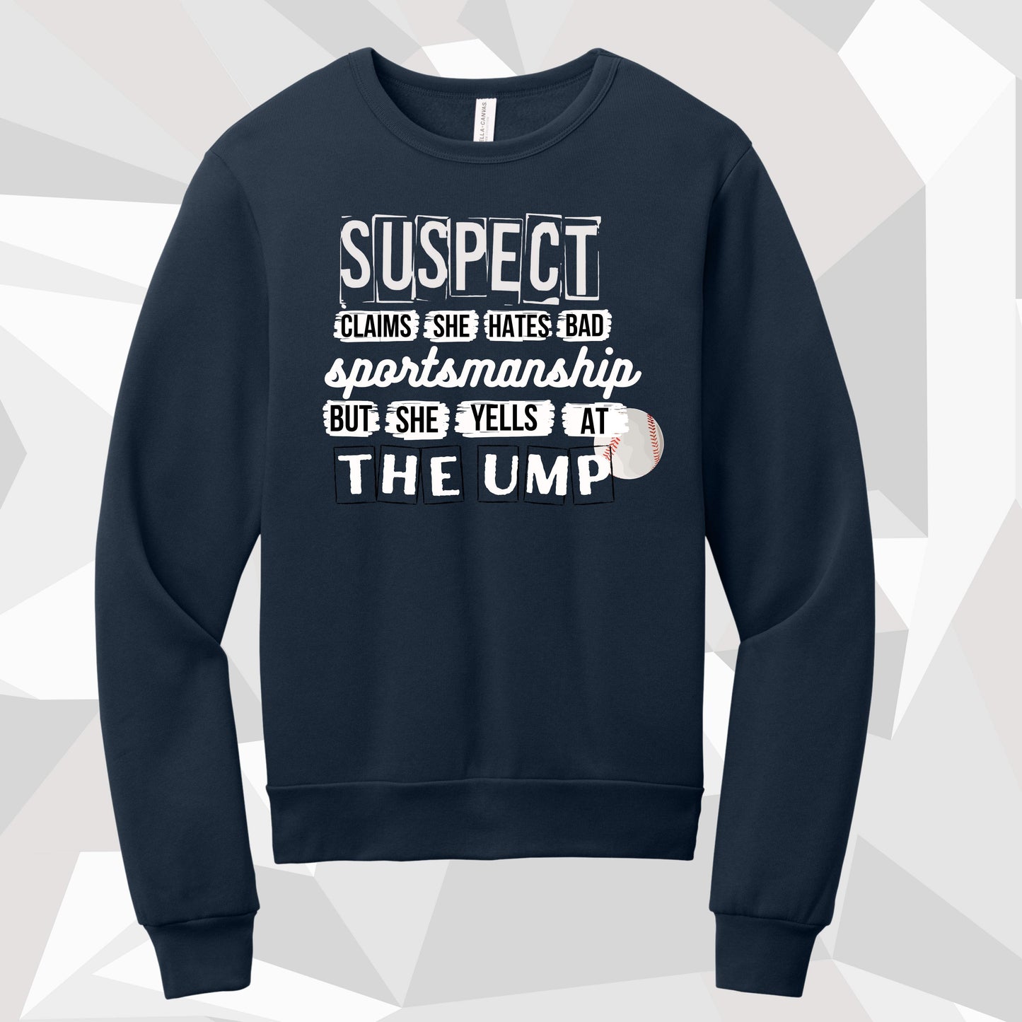 134 - SUSPECT Crewneck Sweatshirts