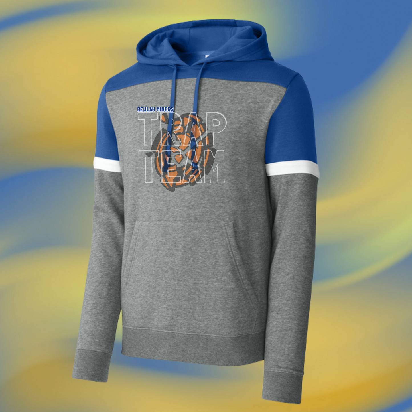1014-Beulah Trap Team Color Block Hoodie
