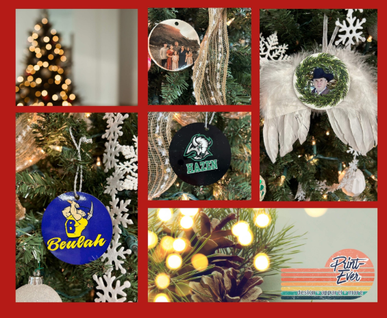 Christmas Wooden Personalized Ornaments