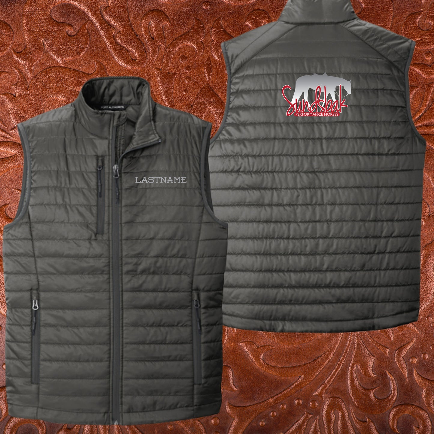 749 - Sundsbak Performance Horses Embroidered Unisex Vest