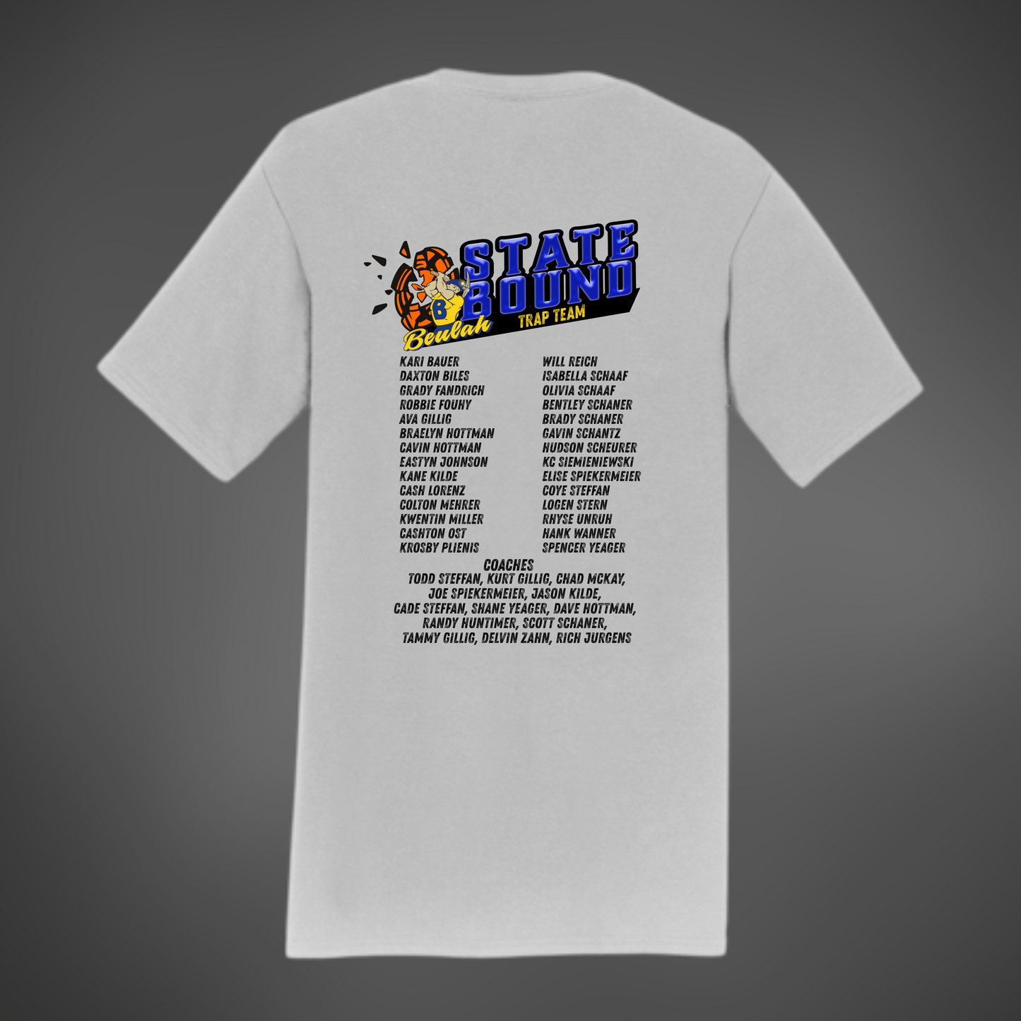 Beulah Trap Team State Bound T-shirt