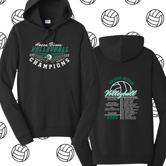 Hazen Bison 2025 Region 4 CHAMPIONS Hoodie