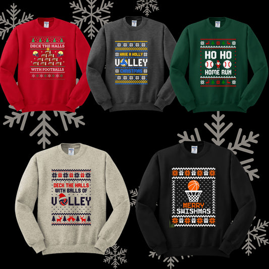 112 - Sport Christmas Crewneck