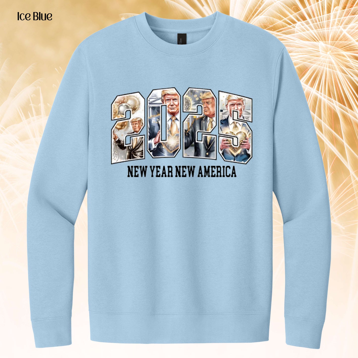 352 - New Year, New America Trump Sweatshirt