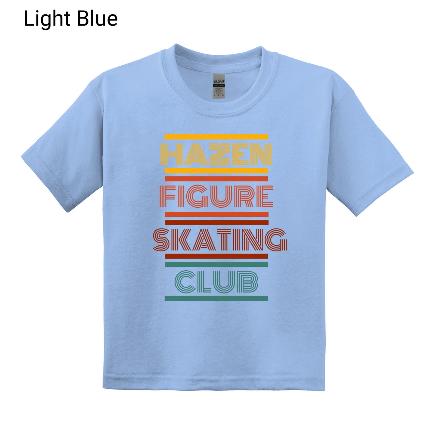 31 - Youth T-shirt HFSC Colored Words