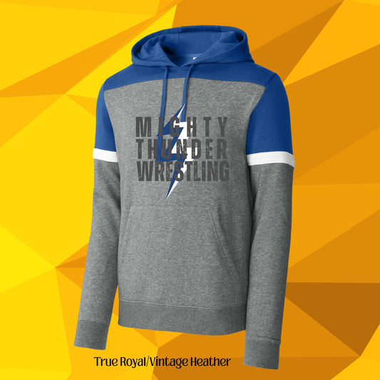 595 - Mighty Thunder Colorblock Hoodie (Adults Onlly)
