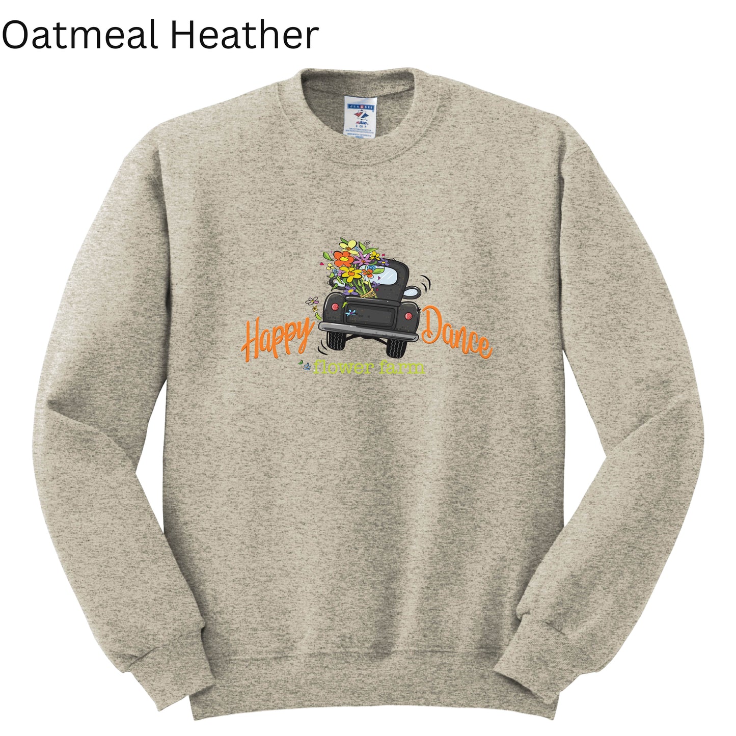 151 - Happy Dance Flower Farm Crewneck Sweatshirt
