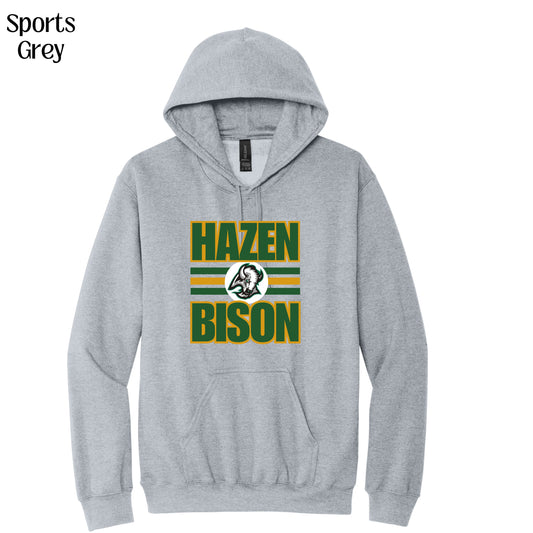 87 - Hazen Bison with logo