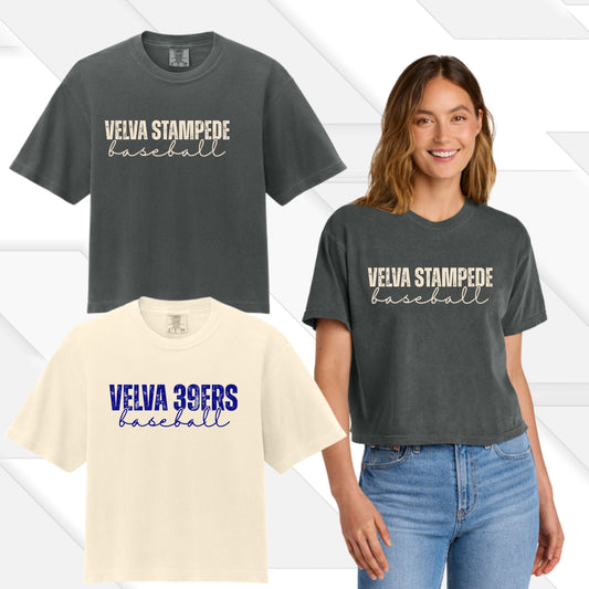 1049 - Velva Comfort Color Women's Boxy Tshirt