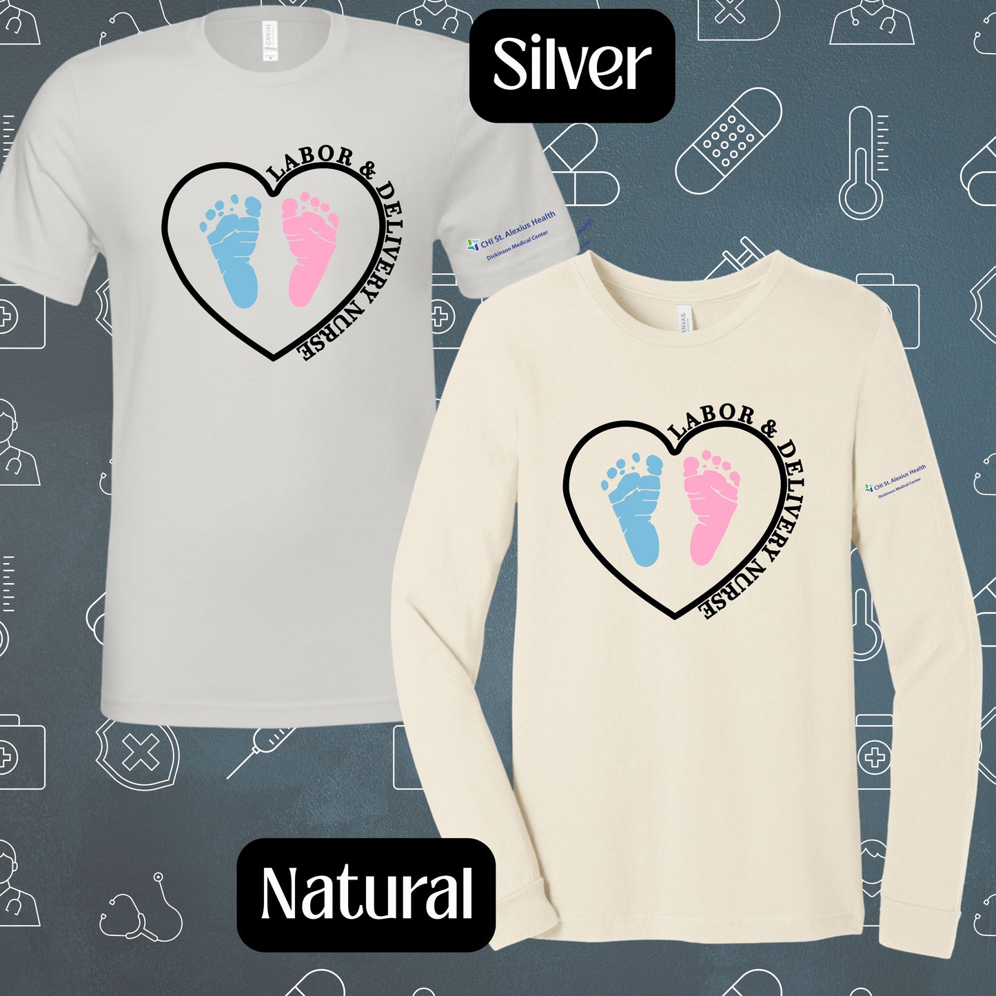 33 - Heart Footprints